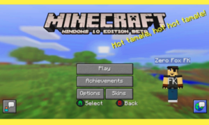 Minecraft Windows 10 Edition PC Game Free Download