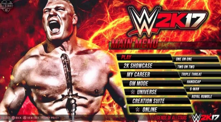Wwe2k17 IOS Latest Full Mobile Version Free Download