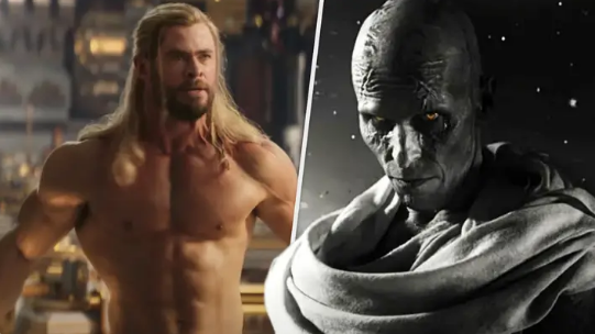 The trailer for Thor: Love and Thunder features a terrifying new Marvel villain