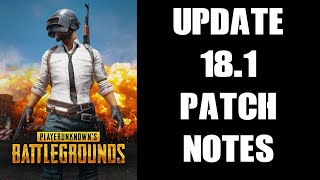 PUBG Update 18.1: Players Ready for Season 18