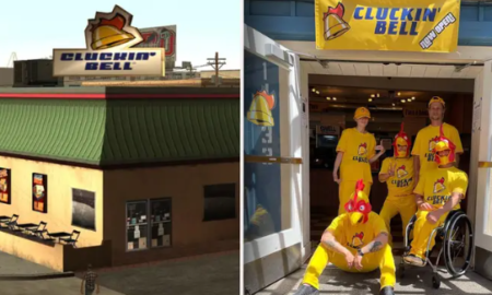 Grand Theft Auto Restaurant Cluckin’ Bell has Opened in Real Life.
