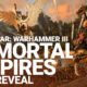 TOTAL WAR: WARHAMMER 3 IMMORTAL EMPIRES - HERE'S WHEN IT LAUNCHES