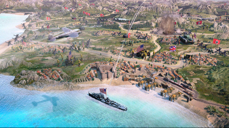 COMPANY of HEROES 3 RELEASED DATE - START A MEDITERRANEAN ASSAULT IN 2022