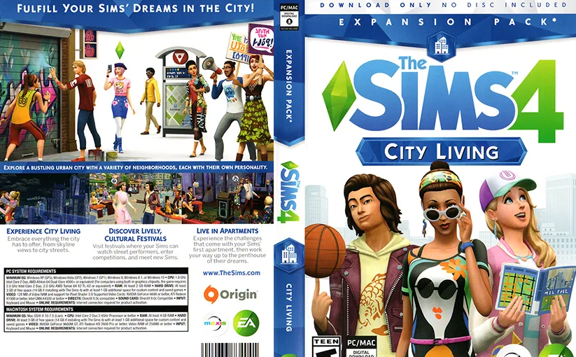 The SIMS 4 City Living Full Game Mobile for Free