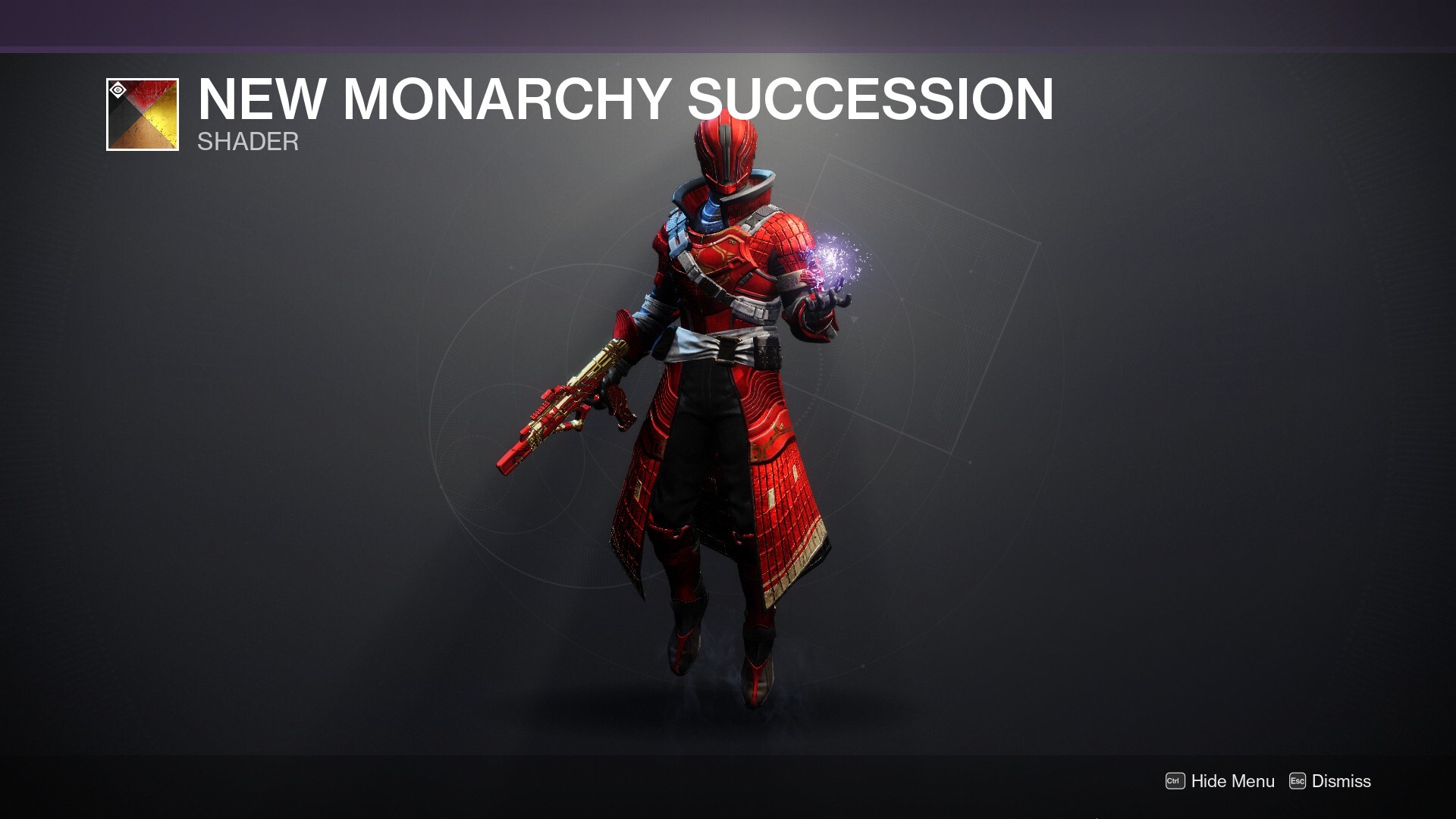 PSA: Ada Has the New Monarch Successor Shader in Destiny 2!