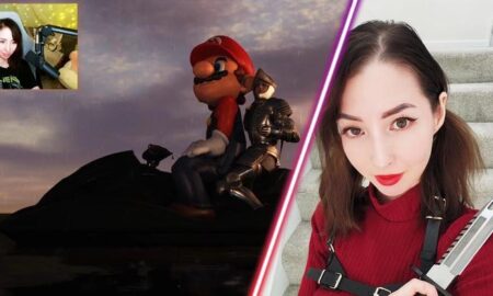 Resident Evil 4 Remake streamer completes their 101 challenges as Mario while participating in Resident Evil 4.