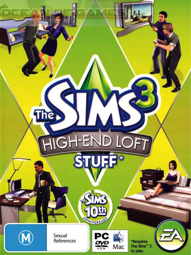 The Sims 3 High End Loft Stuff